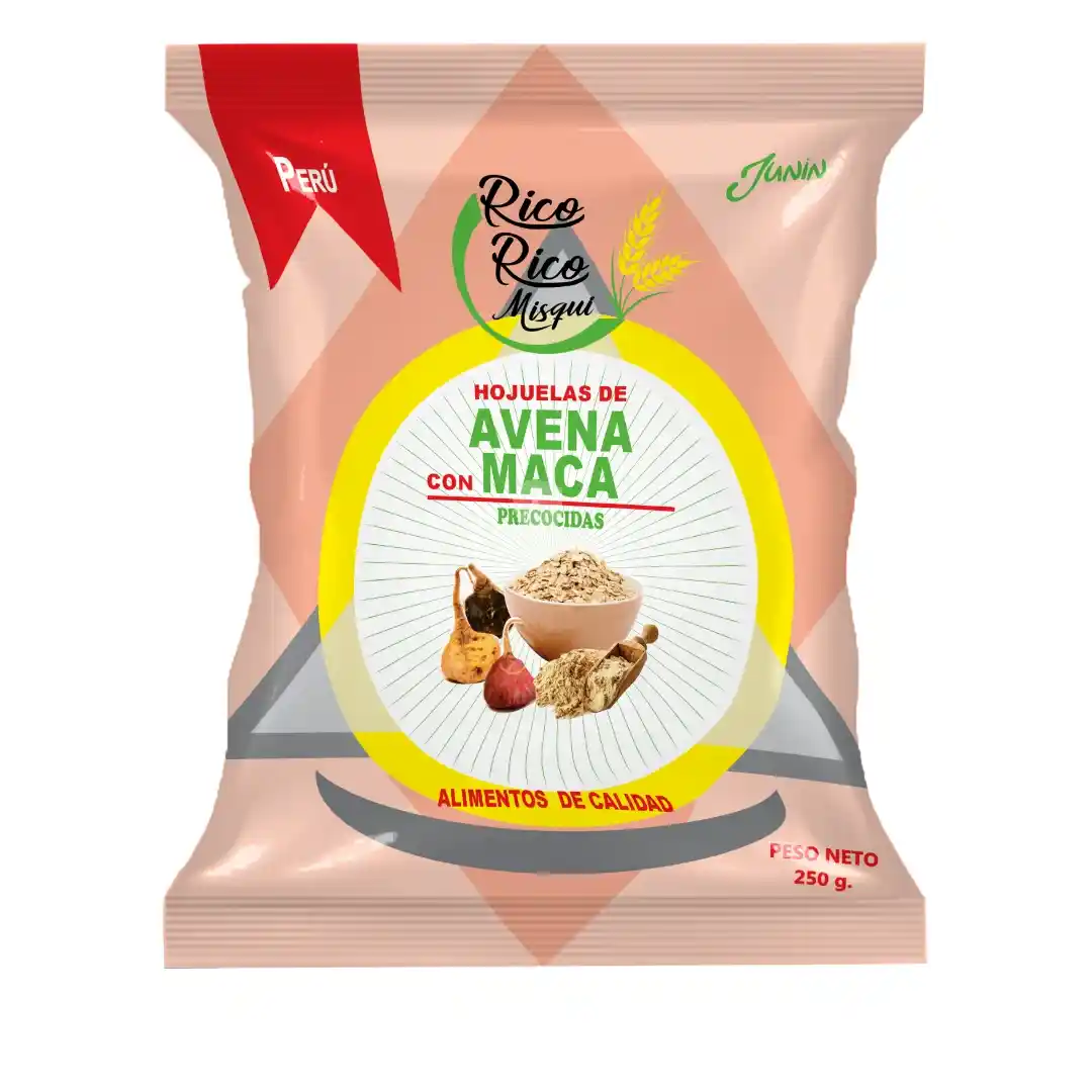 HOJUELAS DE AVENA CON MACA_1 Hojuelas de avena con maca precocida - Imagen 1