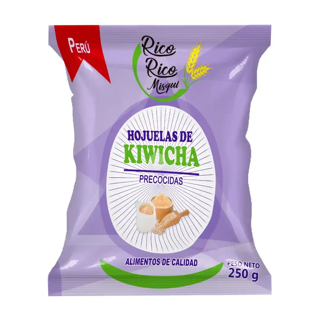 Hojuelas de kiwicha precocida